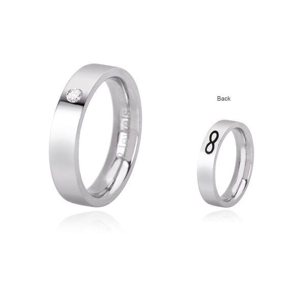 2JEWELS Anello in acciaio 316L