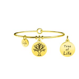 Bracciale in acciaio 316L Pvd Gold