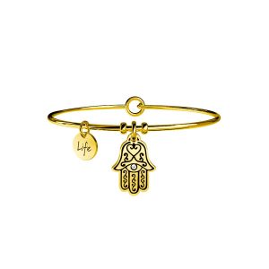 Bracciale in acciaio 316L Pvd Gold