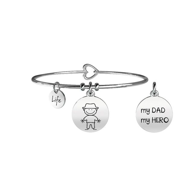 Bracciale in acciaio 316L - immagine 1