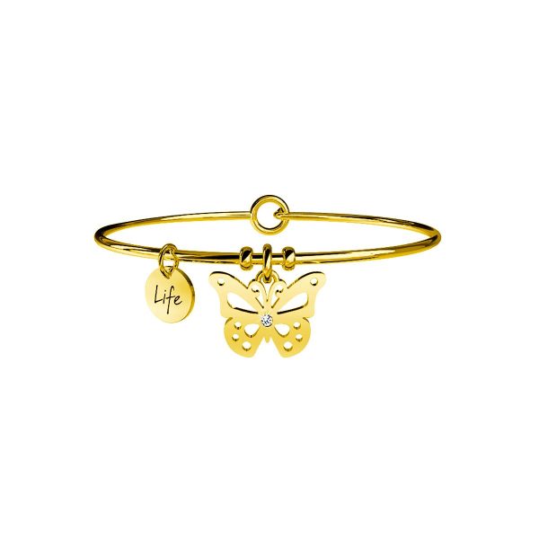 Bracciale in acciaio 316L Pvd Gold - immagine 1