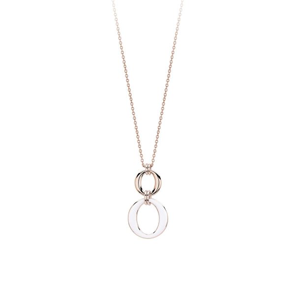2JEWELS Girocollo in acciaio 316L e PVD Rosé