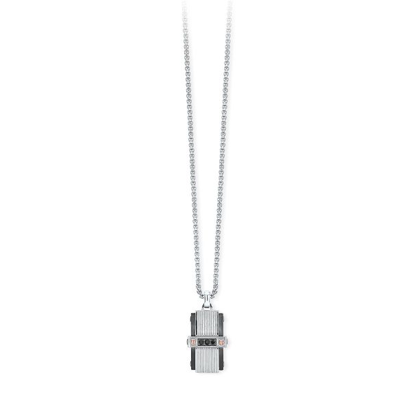 2JEWELS Collana in acciaio 316L e PVD Rosé
