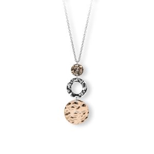 2JEWELS Girocollo in acciaio 316L e PVD Rosé