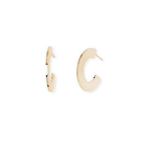 2JEWELS Orecchini in acciaio 316L e Pvd Gold