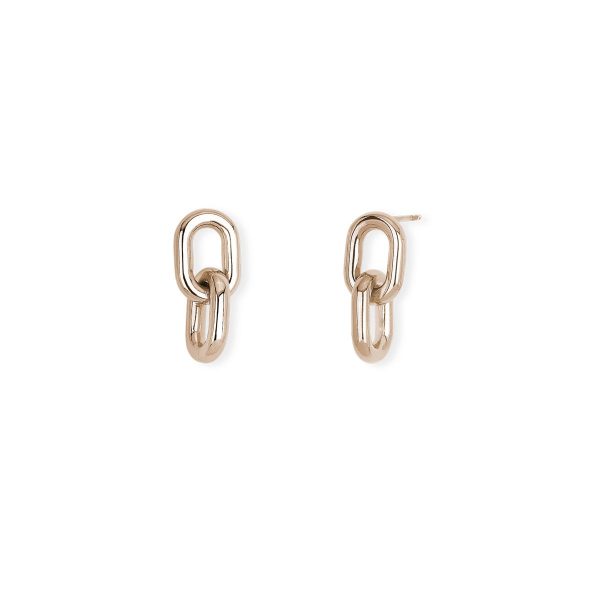 2JEWELS Orecchini in acciaio 316L e Pvd Rosé