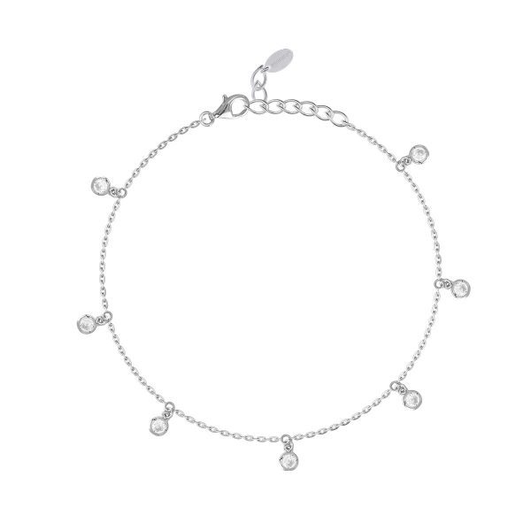 Bracciale da caviglia in argento 925/°°° - immagine 1
