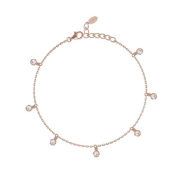 Bracciale da caviglia in argento 925/°°° - immagine 1