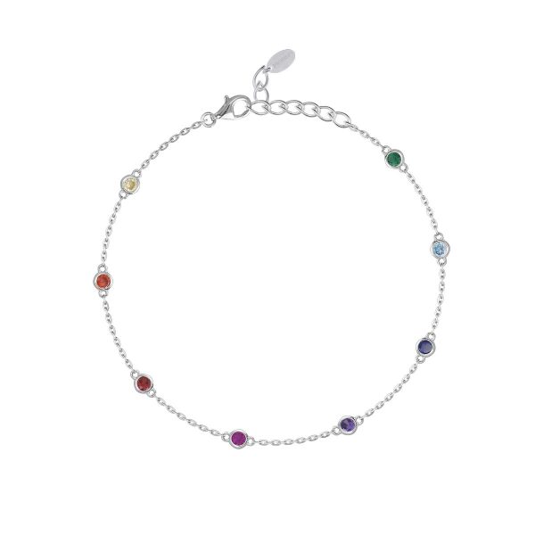 Bracciale da caviglia in argento 925/°°° - immagine 1
