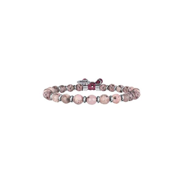 Bracciale labradorite e acciaio 316L - immagine 1