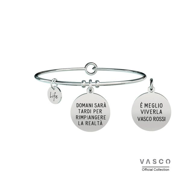 Bracciale in acciaio 316L - immagine 1