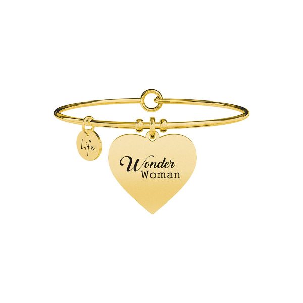 Bracciale in acciaio 316L e Pvd Gold - immagine 1