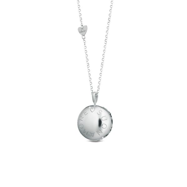 CIONDOLO LUNA IN ARGENTO CON CATENA - immagine 1